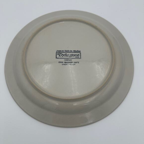 Vintage Dinner Plate by Dynastone in Century Pattern  10.5" - Picture 5 of 6
